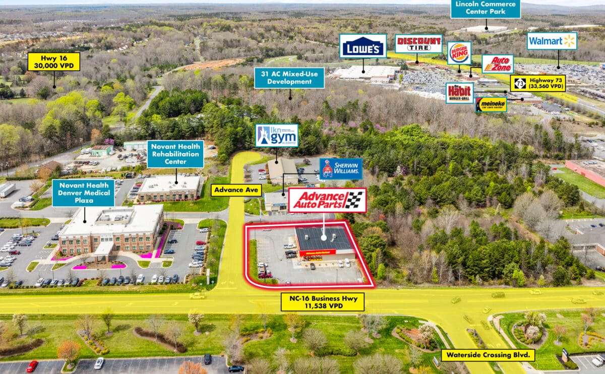 Commercial Property for Sale in Denver North Carolina 28037